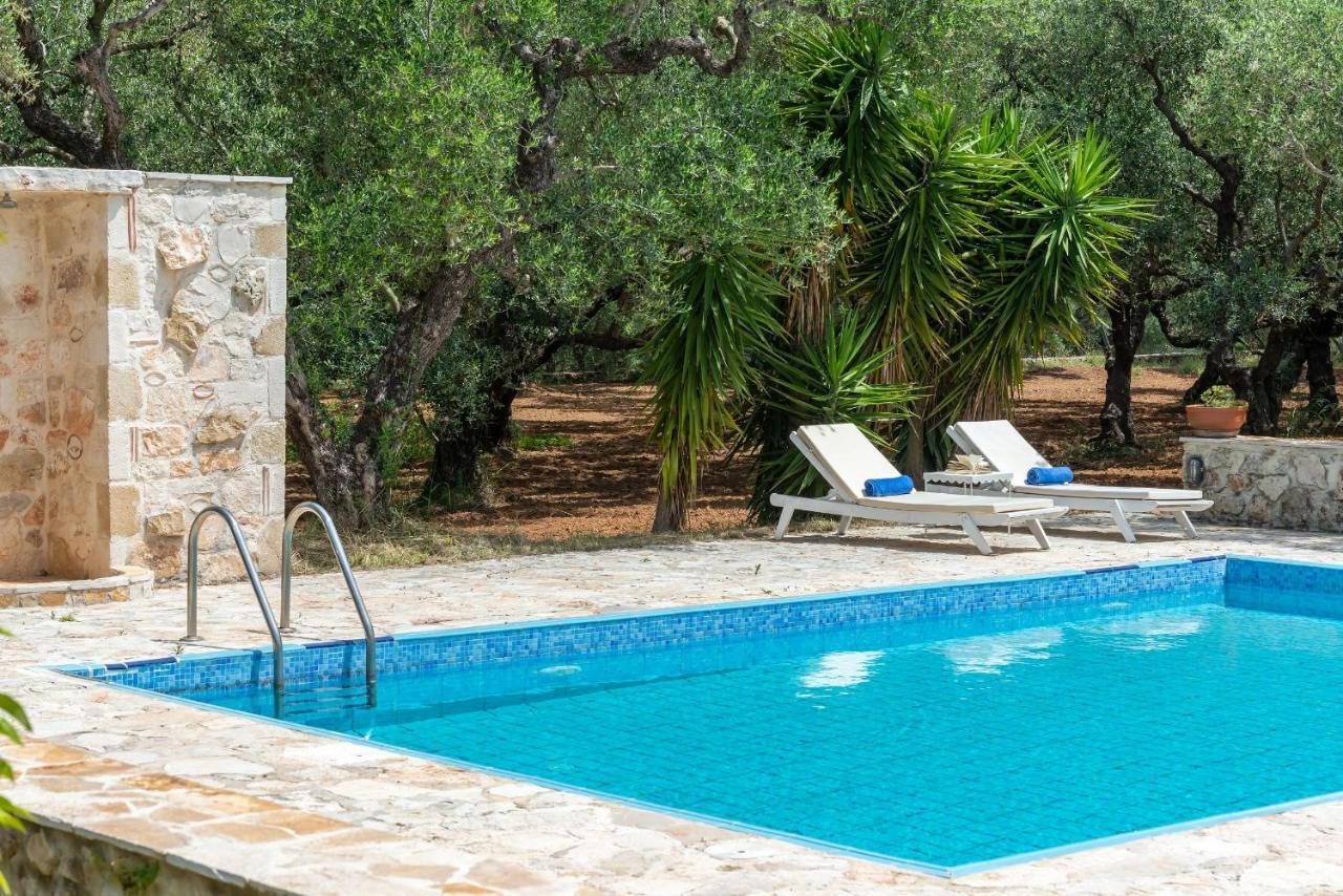 Olivegrove Villa - Nestled In Olive Trees With Private Pool, By Zantewize トラガキオン エクステリア 写真